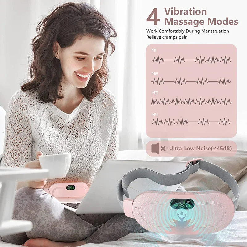 ThermaRelax Pro™ Almohadilla térmica menstrual portátil